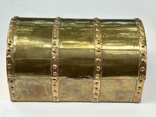 Antique brass trunk for sale  Louisville