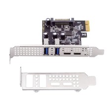 Usado, Placa adaptadora PCI Express para USB 3.2 Gen1 5Gbps PCIE 4 portas (2 USB-A e 2 USB-C) comprar usado  Enviando para Brazil