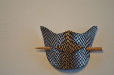 Haarspange synt leder gebraucht kaufen Haarspange synt leder gebraucht kaufen  Klettbach, Rockhausen