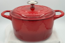 Forno holandês redondo coberto Tramontana - Ferro fundido esmaltado - 3,5 litros - Vermelho comprar usado  Enviando para Brazil