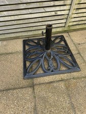 cast iron parasol base for sale cast iron parasol base for sale PAIGNTON