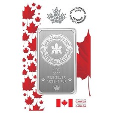 Canada lingot argent d'occasion  Ronchin