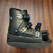 Usado, Darco Body Armor Walker Lo-top Grande Preto com Detalhes Azuis  comprar usado  Enviando para Brazil