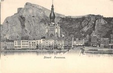 Dinant Begium vista panorâmica edifícios montanha antigo pc BB2311, usado comprar usado  Enviando para Brazil