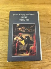 Goethe faust urfaust. usato  Italia