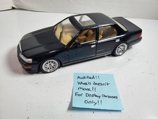 MODIFICADO - Road Tough 1989 Lexus LS400 preto fundido escala 1:18 - LEIA comprar usado  Enviando para Brazil