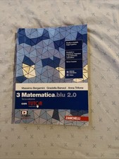 9788808890986 matematica blu usato  Villaspeciosa