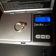 Damenring perle 585er gebraucht kaufen  Hamburg