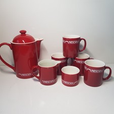 Vintage red nescafe for sale  DEAL