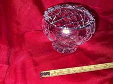 Vintage crystal rose for sale  CANNOCK