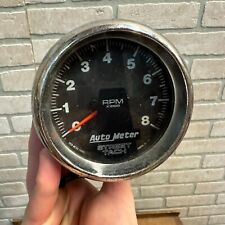 AUTÔMETRO 8000 RPM MEDIDOR DE RUA TACÔMETRO FORD CHEVY DODGE RACE PONTIAC comprar usado  Enviando para Brazil