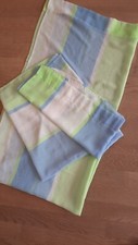 2xtransparente vorhänge blau gebraucht kaufen  Essen
