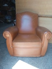 Fauteuil club cuir d'occasion  Torreilles
