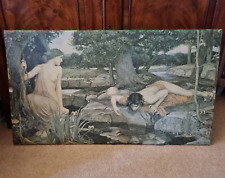 1970s mounted print for sale  HAYLING ISLAND