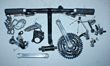 Shimano MTB Groupset Desviadores Dianteiros Traseiros Pedivela Cantilever BB Haste Barra Plana!, usado comprar usado Shimano MTB Groupset Desviadores Dianteiros Traseiros Pedivela Cantilever BB Haste Barra Plana!, usado comprar usado  Enviando para Brazil