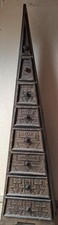 Rustic wooden pyramid for sale  GLOUCESTER