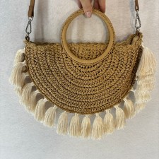 Bohemian straw crossbody for sale  Huntington