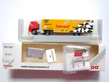 Usado, SZ Scania 143 M 470 Renntransporter DTM , Herpa Motor Sport 821013 1:87 H0 ovp comprar usado  Enviando para Brazil