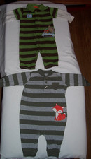 2 animal baby romper jumpsuit for sale  Saint Paul