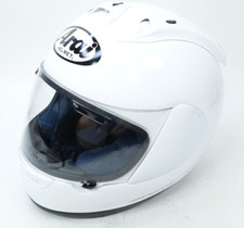 Antigo Capacete de Motocicleta Arai RX-7 Corsair Rosto Inteiro Branco Masculino Tamanho Médio comprar usado  Enviando para Brazil