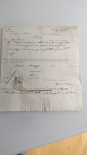 Manoscritto carta bollata usato  Castione Andevenno