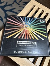 Lápis de arte Berol PRISMACOLOR chumbo grosso nº Conjunto de lápis 096 58 peças 1985 usado, usado comprar usado  Enviando para Brazil