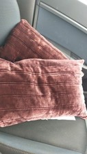 Velvet oblong cushions for sale  ROCHDALE