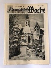 JB1083: Periódico Austríacos Semana Edición Kitzbühel Tirol 19.Dez. 1935, usado comprar usado  Enviando para Brazil