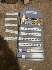 Vintage wooden calendar for sale  Wilkes Barre