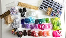 Bastelset perlen glitter gebraucht kaufen  München