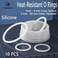 Anéis O de seção transversal de silicone de 1 mm a 4 mm 3 mm a 60 mm O.D. Alta temperatura, usado comprar usado  Enviando para Brazil