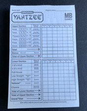 Original yahtzee games for sale  BENFLEET
