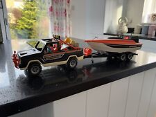 Playmobil speedboat jeep for sale  CHIPPENHAM