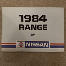 Nissan range brochure for sale  FARNHAM