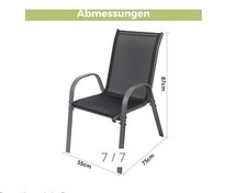 Costway 4er set gebraucht kaufen  Leipzig