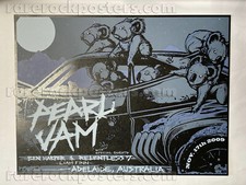 PEARL JAM / BEN HARPER / LIAM FINN ~ PÔSTER ORIGINAL 2009 AUST GIG MERCH ~ MUNK ONE comprar usado  Enviando para Brazil