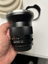 Carl Zeiss T* 21mm F/2.8 Distagon ZE para Canon, com sombra, tampas e caixa. comprar usado  Enviando para Brazil