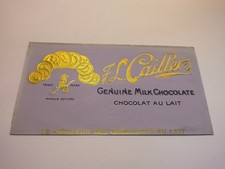 Ancien chocolat .cailler d'occasion  Ittenheim