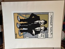 Sérigraphie dupondt hergé d'occasion  Altkirch