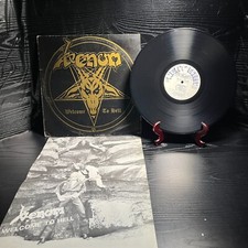 Venom - Welcome To Hell (UK, 1st Press, Blue Label) LP w/ Poster & Pink Insert comprar usado  Enviando para Brazil