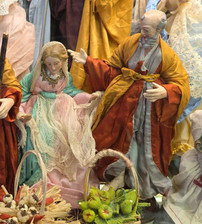 Nativita terracotta occhi usato  Napoli