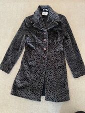 Leopard print coat for sale  BURY ST. EDMUNDS