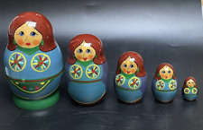 Matriochkas hand painted d'occasion  Expédié en Belgium