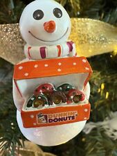 Dunkin donuts snowman for sale  North Franklin