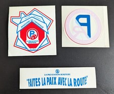 Lot autocollants prévention d'occasion  Pérenchies