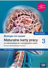 Książka Biologia na czasie 3. Maturalne karty pracy. Zakres rozszerzony  na sprzedaż  PL