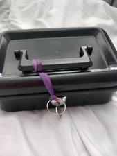 Black metal box for sale  CHICHESTER