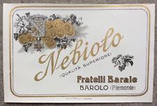 1930ca nebiolo fratelli usato  Boves