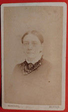 Foto Cdv Gabinete Mujer Inglaterra Derbyshire Buxton - Atelier B. W. Bentley comprar usado  Enviando para Brazil