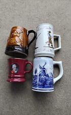 Four collectable tankards for sale  ADDLESTONE